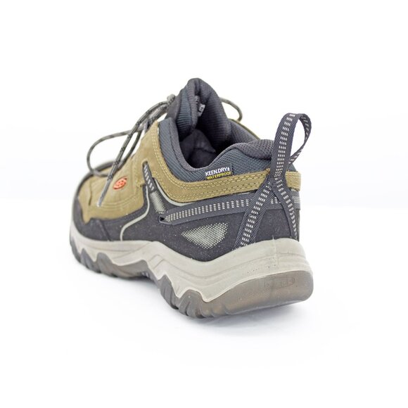 Men's Targhee IV Wide Waterproof Hiking Shoe | Sea Turtle/Roasted Peca - Picture 4 of 11